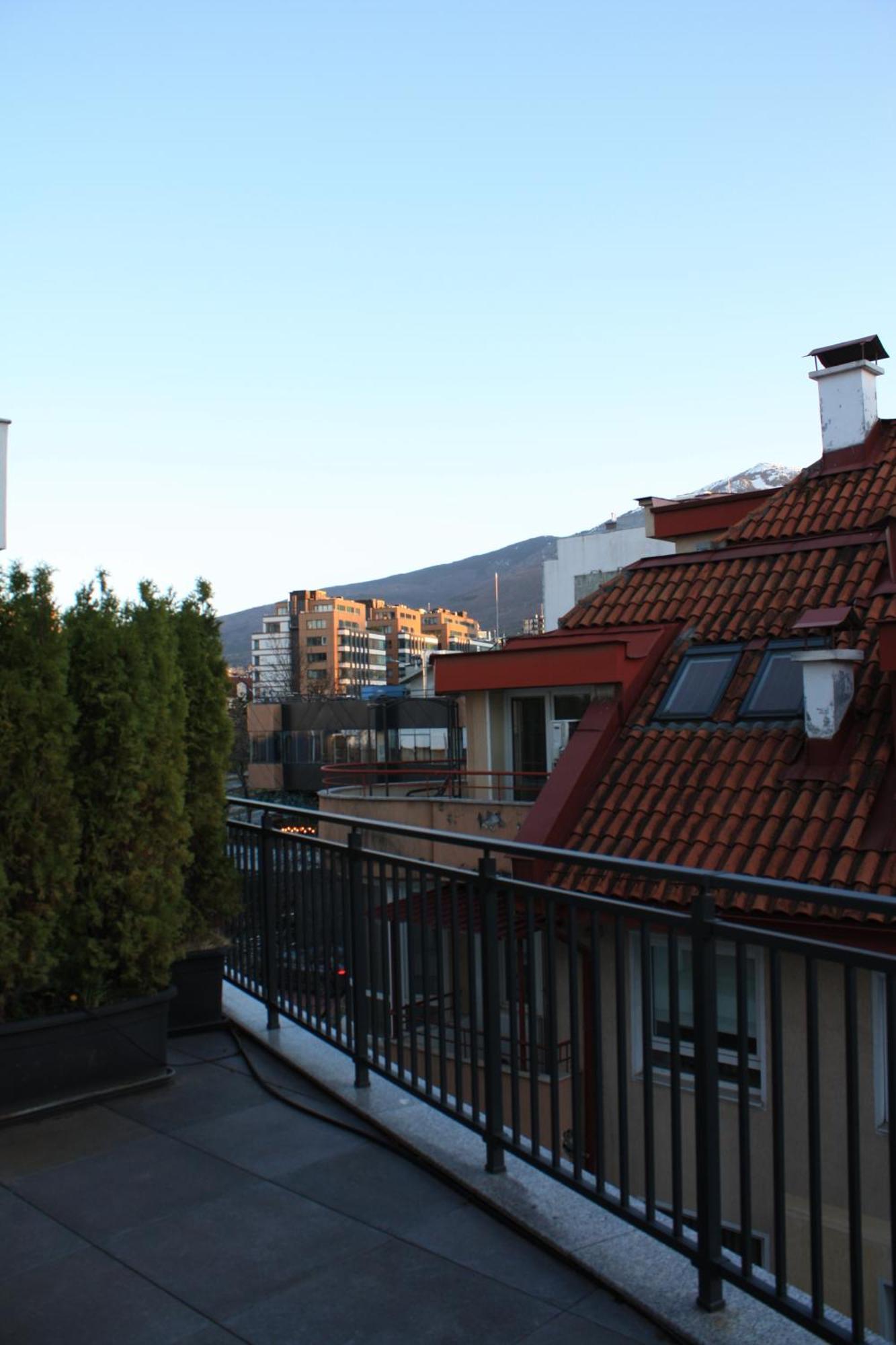 One-Bedroom Apartment Balcony Mountain View